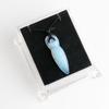 1pc Natural Stone Goddess Totem Necklace Woven Pendant Making DIY Jewelry Accessories