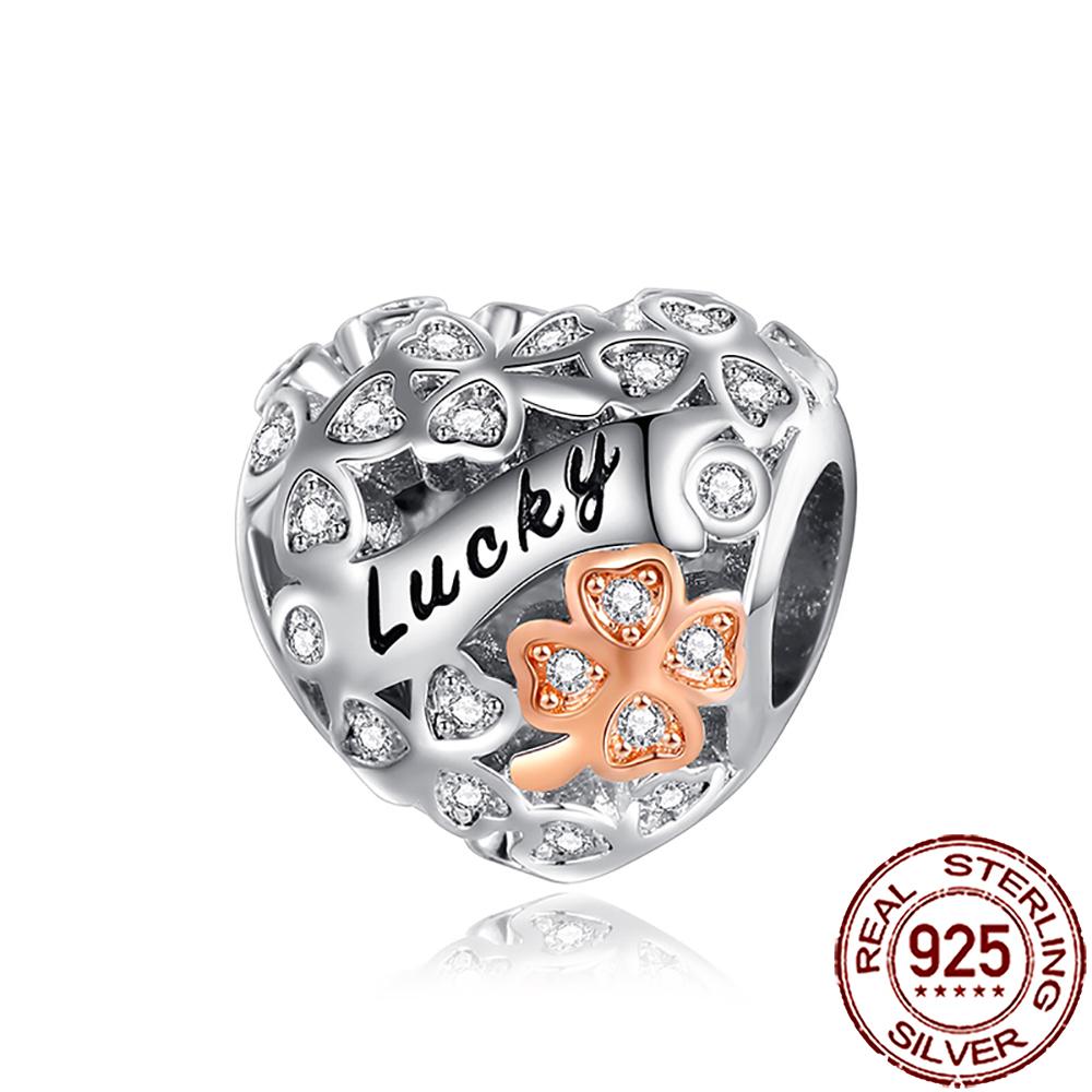 New Charms Copper Dream Catcher Cross Clover Angle Wing Heart Beads Fit Origina Bracelet Necklace Diy Jewelry