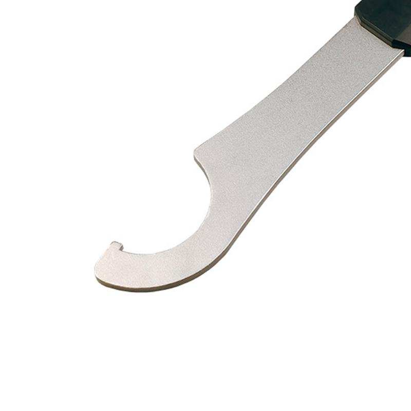 Portable Bike Bottom Bracket Tail Lock Rings Hook Wrench Stainless Steels Bicycles Repair Wrench Maintenance Tool