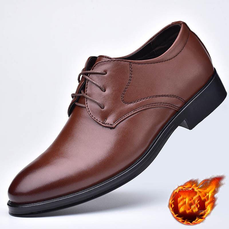 Men's Shoes Black Formal Shoes for Men Oxfords Male Office Business Shoe Man Zapatos De Hombre Plus Size