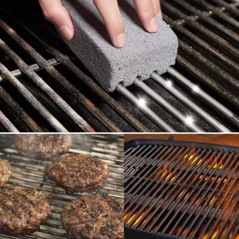 High Performances Grill Cleaner Crafted From Cement Foam Suitable For Multiple Material Grates Post Barbecue Maintenance