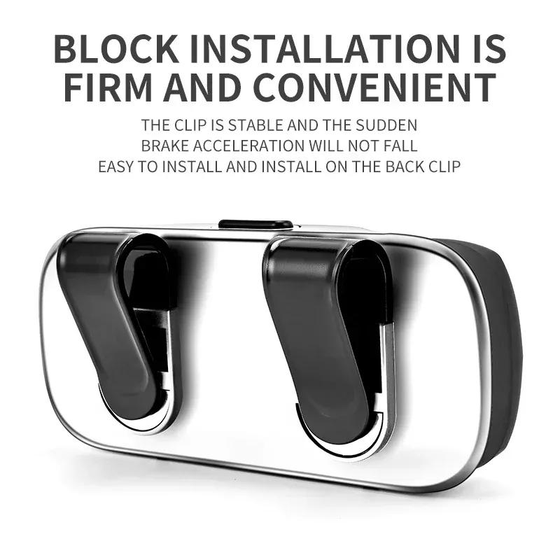 Car Glasses Box Portable Car Sunglasses Holder Driving Glasses Holder Eyeglass Case Sun Visor Car Modified Storage Box