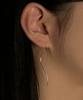 Baradu [Baradu 925] Angel Hair Drop Earrings