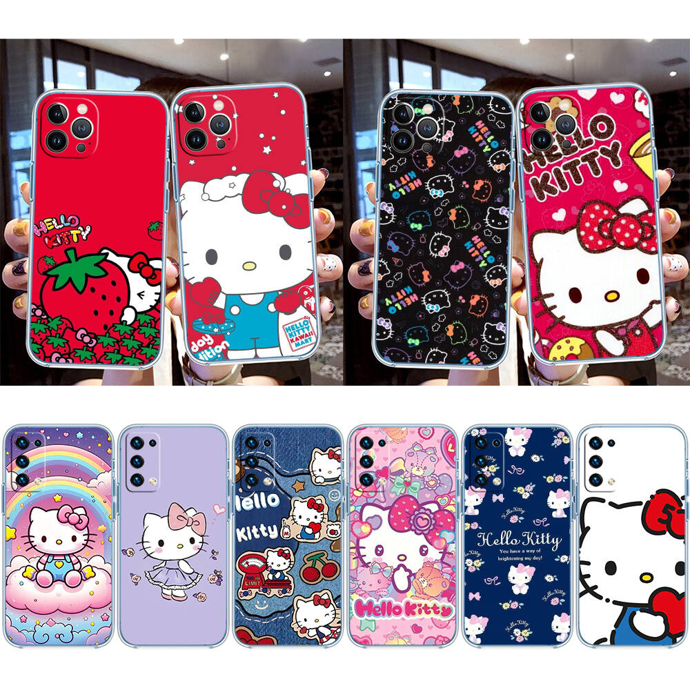 Cute Hello kitty Case for Motorola E7 E22 E20 E13 E15 E22S E30 E40 G10 G20 G04 G22 G23 G05 G75 G35 G55 G6 G7 G8 G9 Plus Power Play