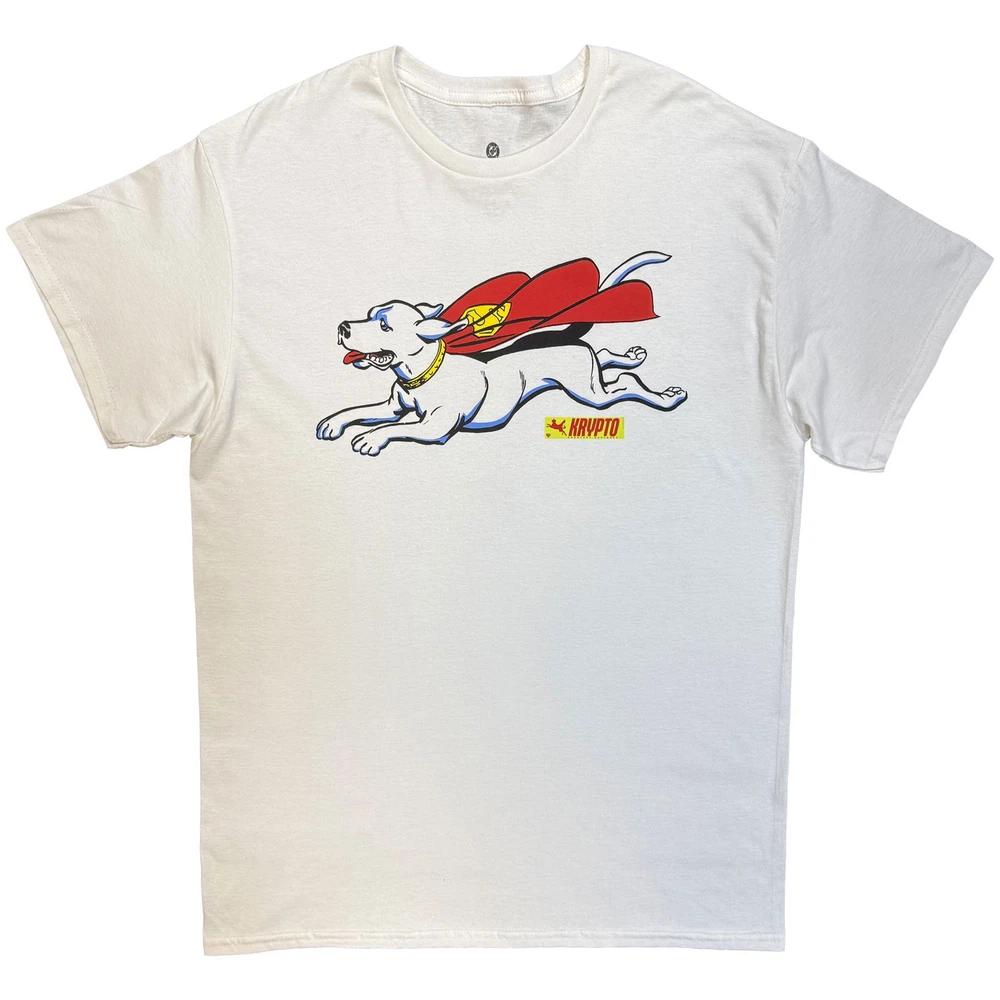 Dc Comics Superunisex Crypto Flying Unisexs TShirt Unisexs L