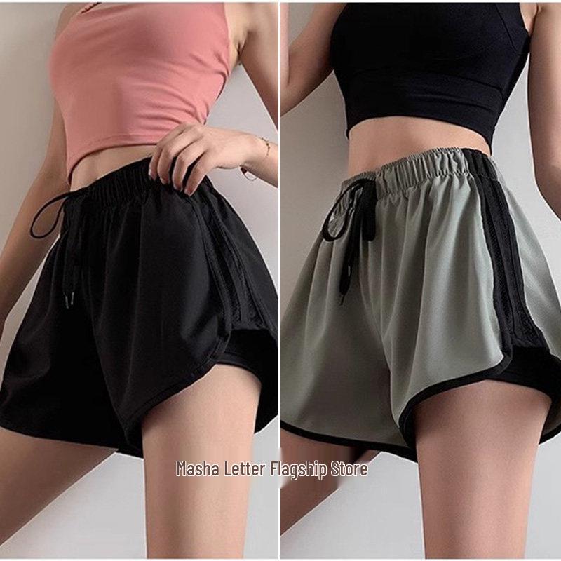 Women's Quick-Dry Plus Size Yoga & Running Shorts