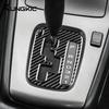 For Subaru Impreza 2005 2006 2007 Gear Shift Panel Real Soft Carbon Fiber Sticker Interior Accessories