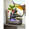 Feng Shui Water Feature: Circulating Fountain for Wealth Attraction and Landscaping – Perfect for Living Rooms, Offices, or Housewarmings