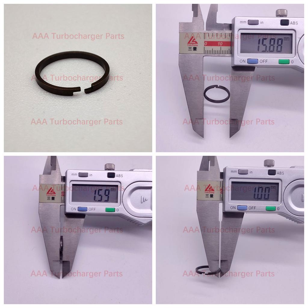 Gap Seal Ring GT17 GT1852V GT20V Hot side 15.88x1.6x1mm,Cool ring 10x1.4x0.7 Upgrade Piston Ring 767836 AAA Turbocharger Parts