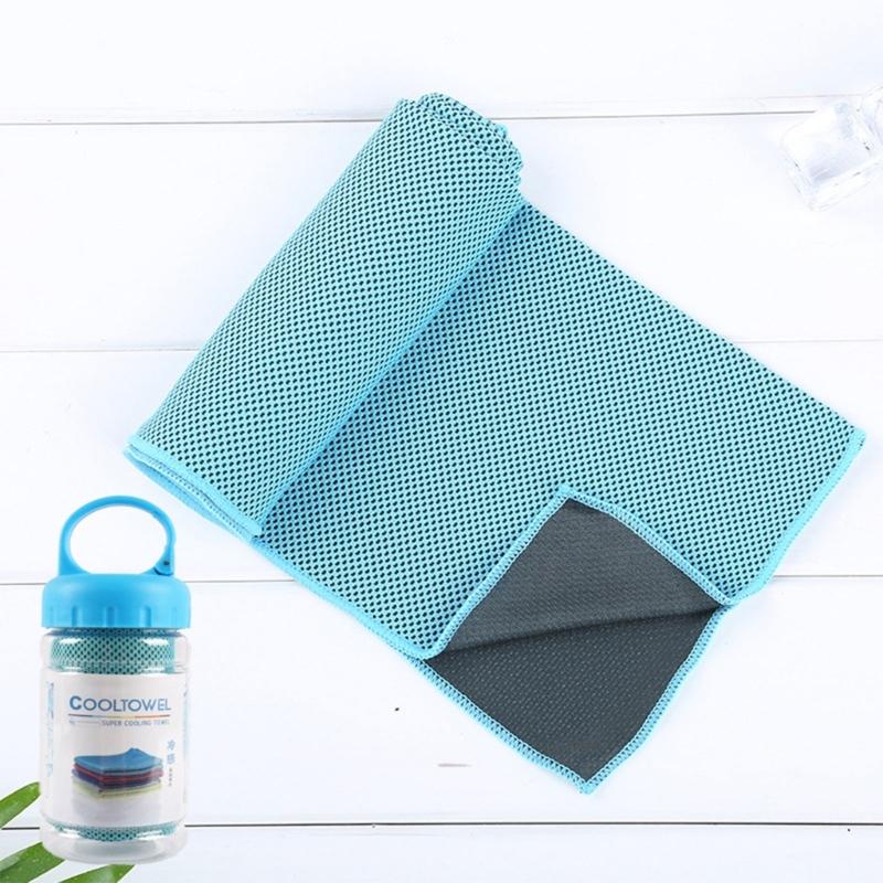 Sweat Towel for Workout and Outdoor Routines, 30x100cm Sports Cooling Towel for Running, Travel and Summer Use