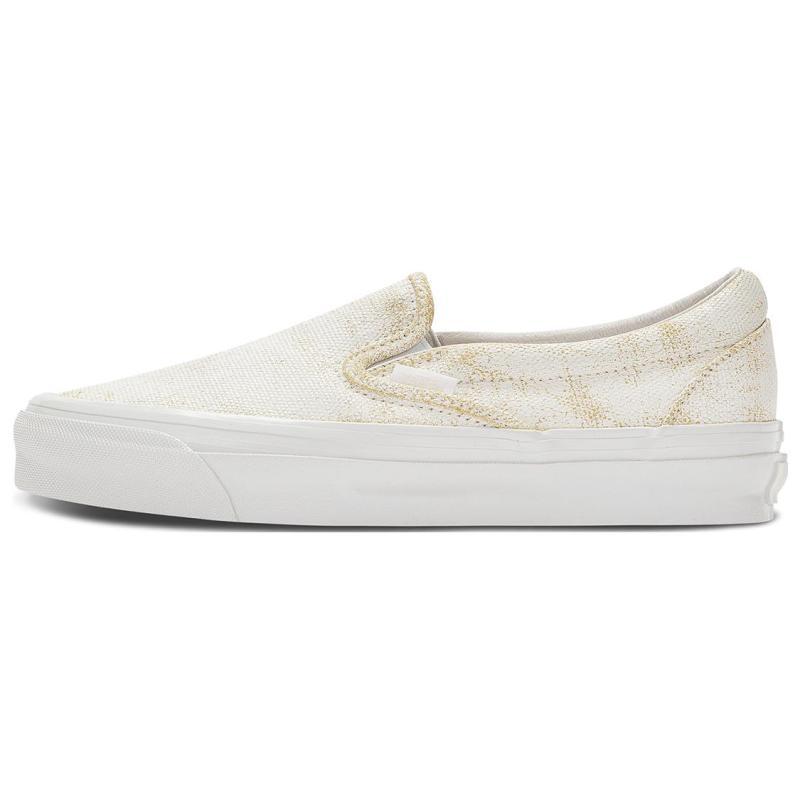 Vans Og Classic Slip On Lx 'Distress White' Sneakers VN0A32QNWTM