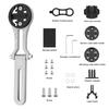 Fahrradcomputerhalterung, winkelverstellbar, leicht, strapazierfähig, Aluminiumlegierung, universelle Halterung für Mountainbike, Rennrad, Lenkercomputer, Fahrradzubehör