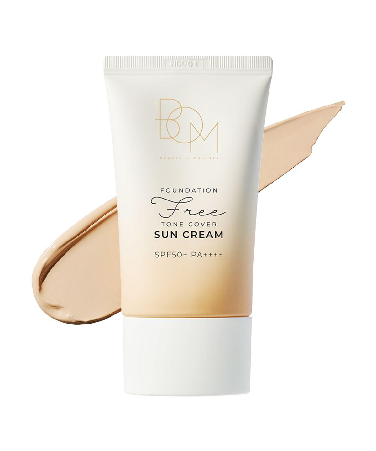 Foundation-Free Tone Cover Sunscreen SPF50+PA++++
