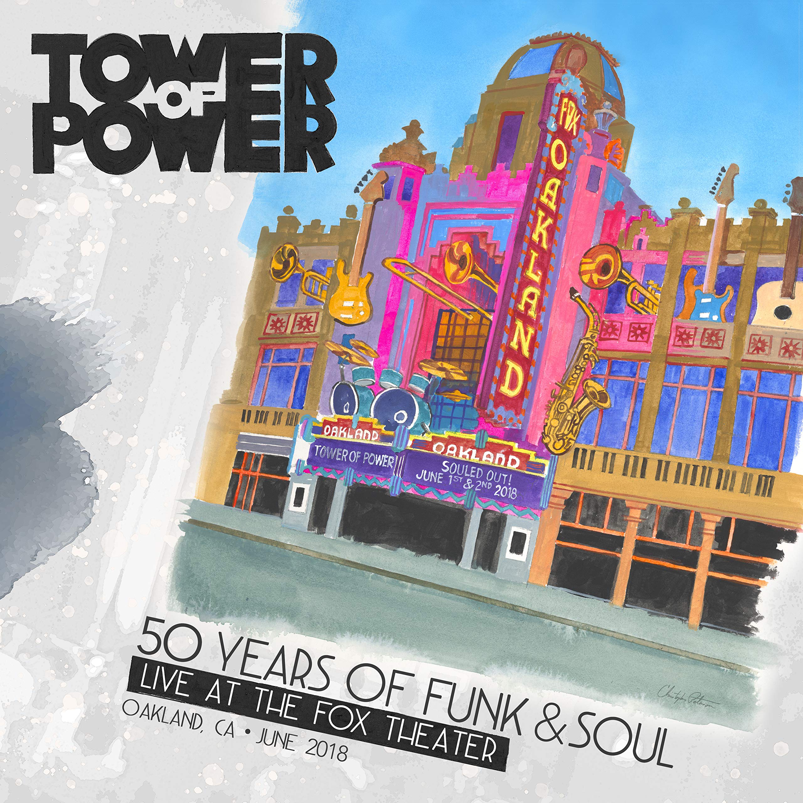 

50 Years Of Funk Soul Live At The Fox Theater Ca June 2018 Tower Of Power obi and commentary & - Oakland, – / [3LP] [Import] [Live] [Japanese