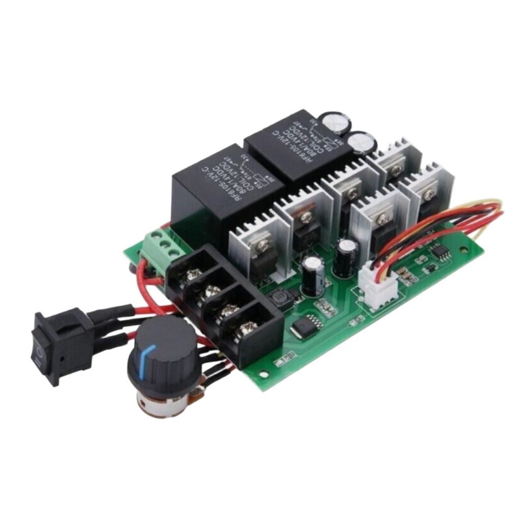 1 Stück Hochleistungs-40A Vorwärts- und Rückwärts-Motordrehzahlregler für Bürstenmotoren, Drehzahlregler-Zubehör 100MM*76MM*28MM