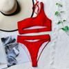 High Waist Bikini Set Hollow Out Bikini Bandage Swimsuit Female Sexy Swimwear Black Bathing Suit Biquini Sexy Swimming Beachwear