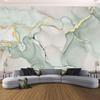 Marble Wall Mural Abstract Teal Marble Wallpaper Modern Ink Art Lines Texture Wall Paper Living Room Bedroom Home Decor