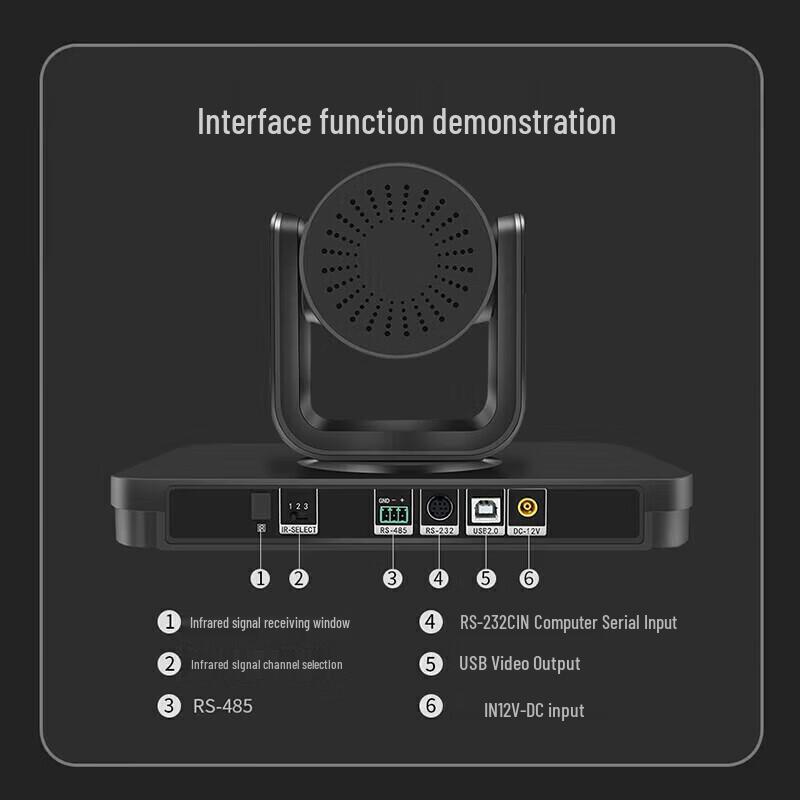 Lenovo SX-HD15S 10x Zoom HD PTZ Camera (CN Version)