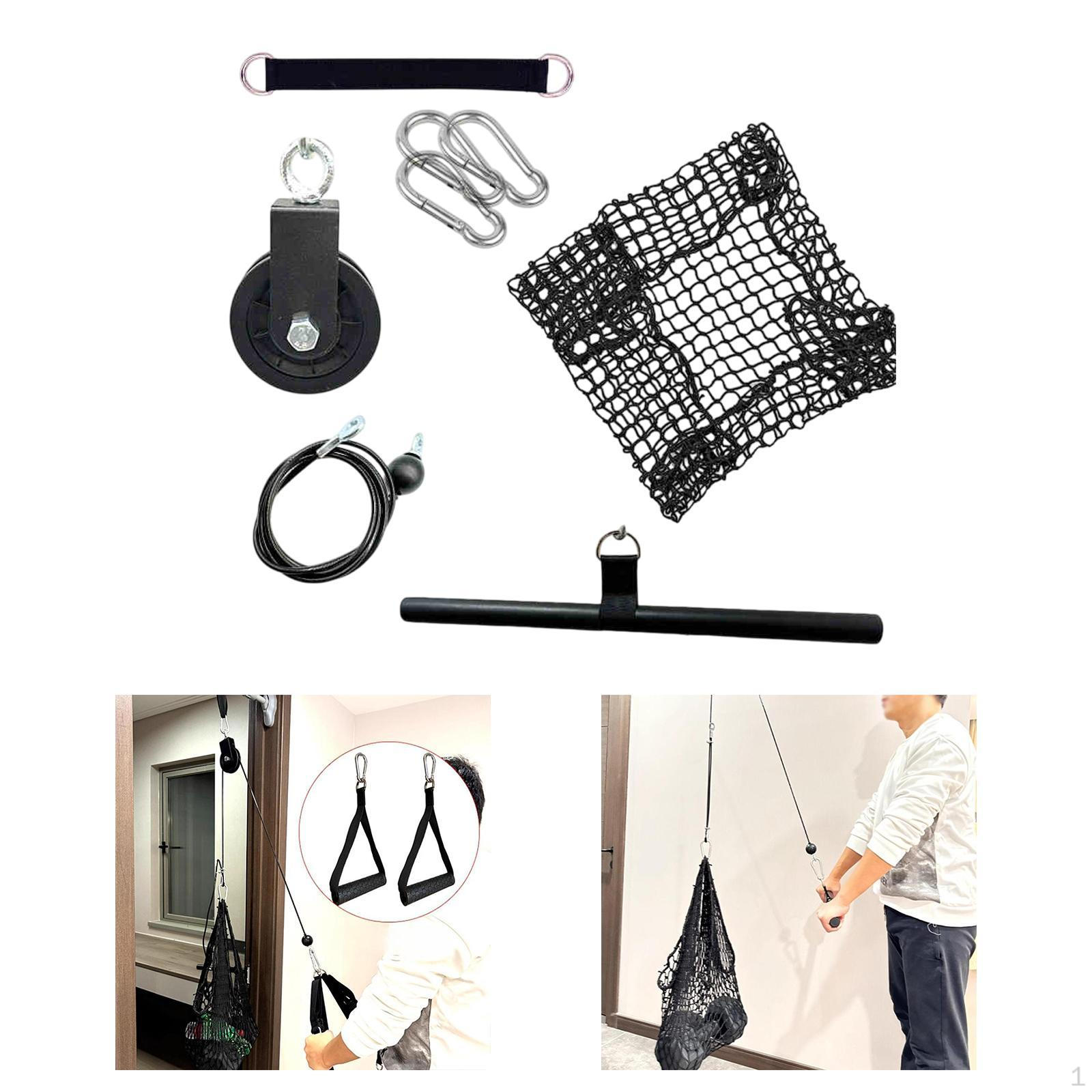 

Высокое положение Тяни Назад Рукоятка Фитнес Кабельный Тренажер Оборудование Пилатес Силовые Тренировки Упражнения style A