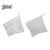 Detail-oriented Earrings 1 Pair Sequin Hook Geometric Design Long Statement