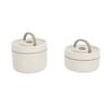 Insulated Lunch Container 304 Stainless Steel Sealed Multifunction Portable Round Thermal Bento Box with Thermal Bag