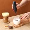 Mini Electric Milk Foamer Blender Wireless Coffee Whisk Mixer Handheld Egg Beater Battery Powered Cappuccino Drink Mixer