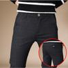 Mens Slim Fit Casual Pants Thin Stretch Long Trousers Plaid