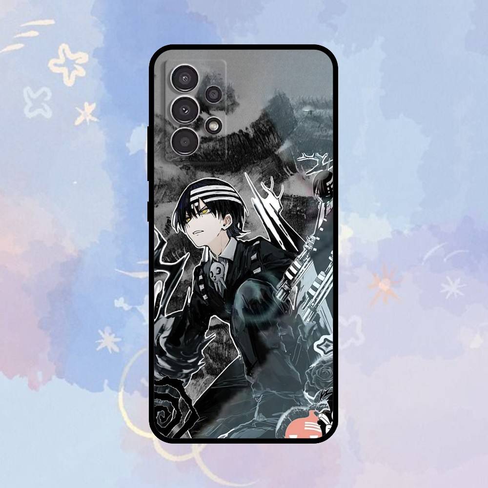 

AAA Аниме S-Soul Eater Чехол для телефона Samsung Galaxy A73, A72, A71, A70, A53, A52, A51, Другие Мягкий Черный Чехол Samsung a22 5g