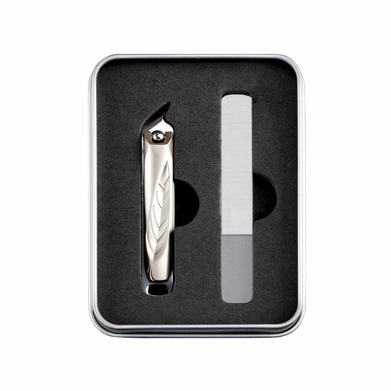 Edelstahl Anti-Spritz Nagelschere Set mit Geschenkwerkzeug