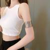 Euro-American Metal Open Armlet Bangle: Trendy Dual-Use Bracelet with Influencer Style