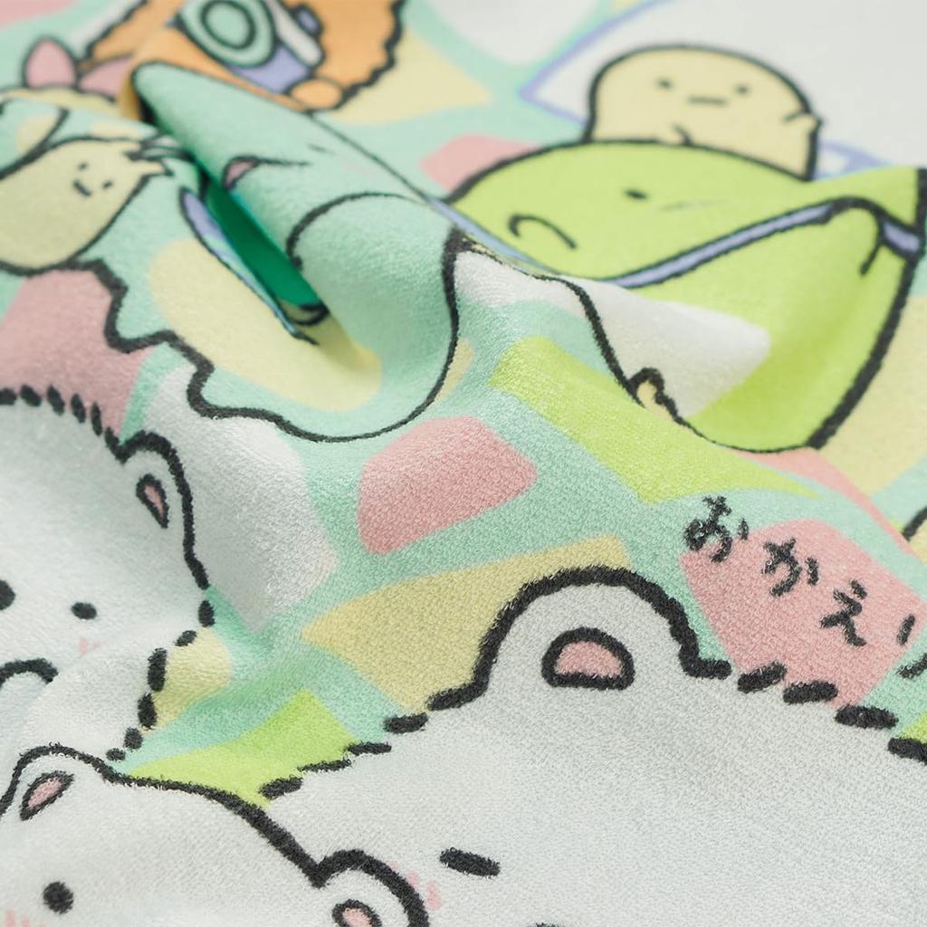 Sumikkogurashi Towel Blanket Nap Blanket Kids 85 x 115cm Polar Hometown [Sumikkogurashi] Bear's (No. 3050)
