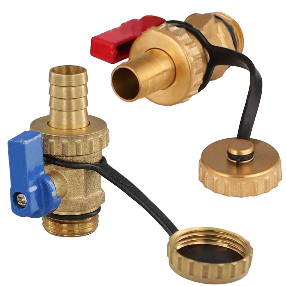 Copper Alloy Valve Brass Drain Valve Long-lasting Construction Temperature Resistant Valve Copper Alloy Drain Valve