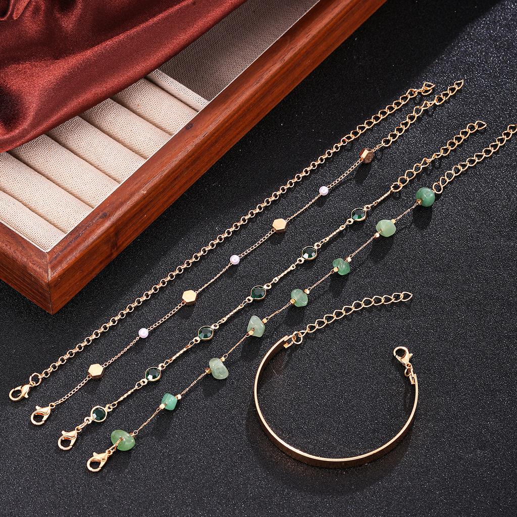 Hot-selling women's bracelet set, personalized creative styling bracelet, retro bohemian style bracelet.