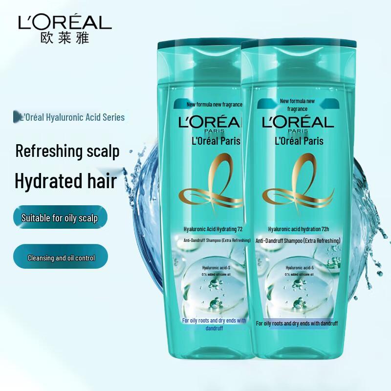 

L Oréal Hyaluronic Acid Hydrating Anti-Dandruff Shampoo
