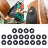 20Pcs Electric Guitar Strap Locks Block Guitar Safety Lock Protectors Block
