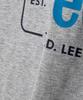 LEE Vintage Logo Ringer Short Sleeve T-Shirt Gray
