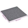 Self Adhesive Floor Planks 30.5 x 30.5 cm 20 pcs PVC
