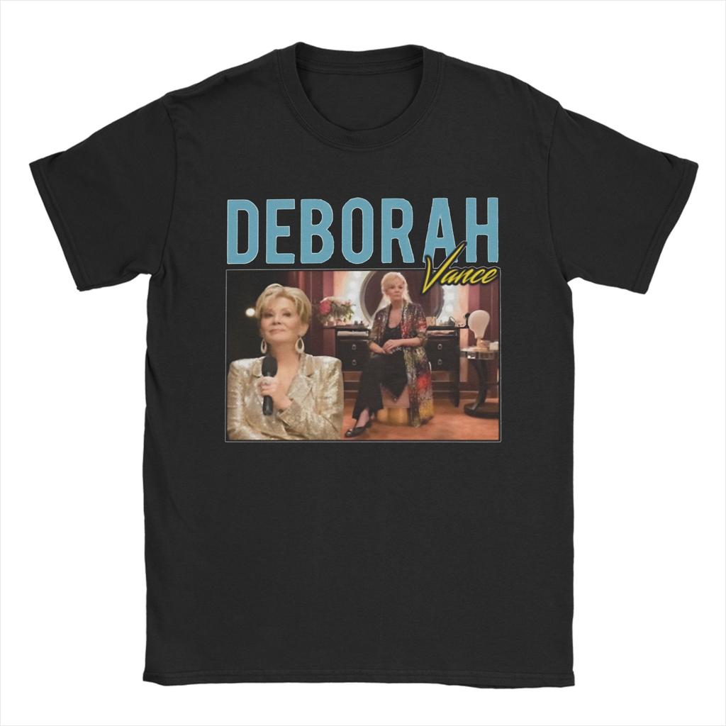 Unisex Unisex T-Shirt Deborah Vance Vintage 90er Tolle Baumwoll-T-Shirts Kurzarm Hacks Comedy T-Shirt Rundhals Kleidung Geschenkidee