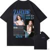Zahide Merch T Shirt for Unisex Women Hiphop Streetwear Oversized Tops Zah1de 100 Cotton TShirt ZH9