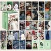 55 Pcs/Box Mysterious Lotus Casebook Laser Small Card Cheng Yi, & Zeng Shunxi Holographic Photo Cards Cosplay Gift