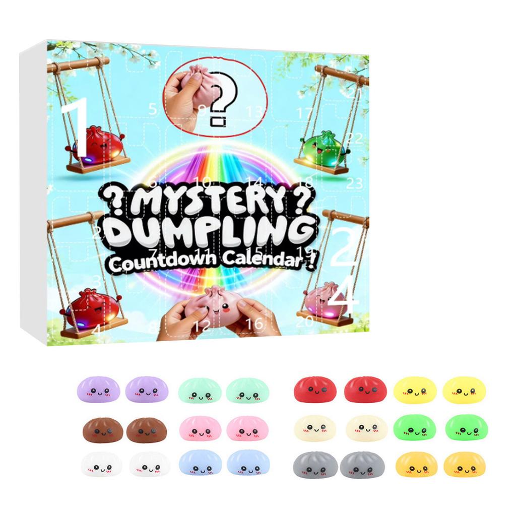 Dumpling Secretary  BoxSatisfyingAnimal Sensory Toys, Which Can Be Squeezed, Stretched, Squeezed, Soft Sensory Toys