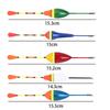 Accessories Fluctuate Bobber Mix Size Color Fishing Float Buoy Fishing Light Stick Float Set