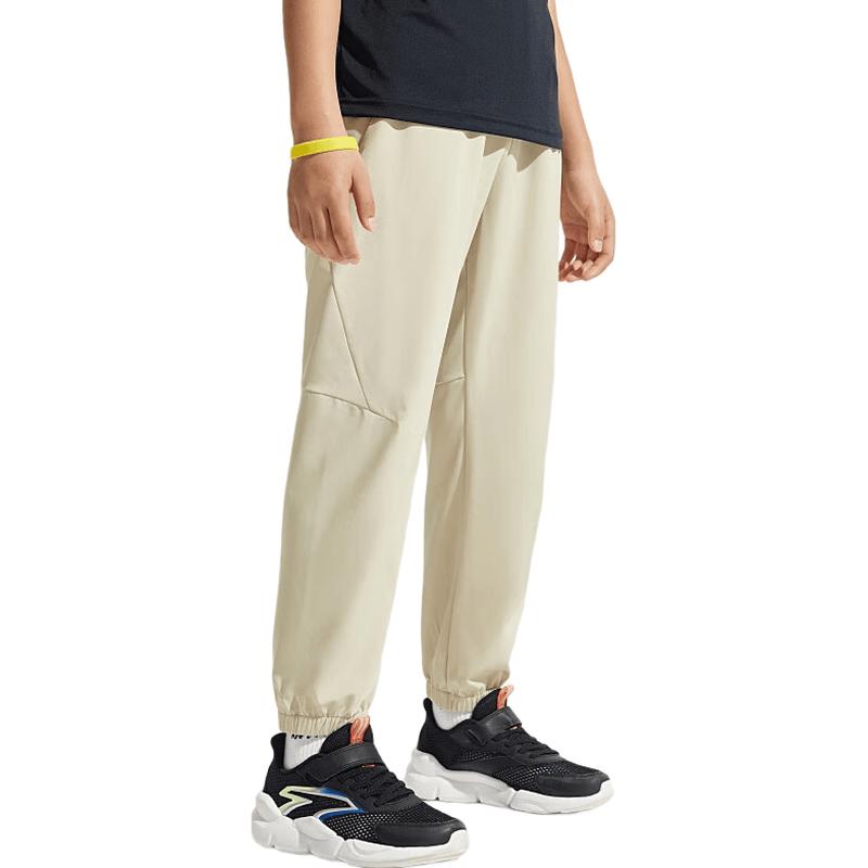 Anta Boys' Loose-Fit Quick-Dry Woven Sport Pants