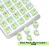 Glitter Finish Crystal Rhinestones Opal Mocha Color Rivoli Rhinestones  For Jewelry Making