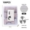 Nail Art Sand Disc for Polishing, Shaping, and Filing Extension Nails - 100 Pieces