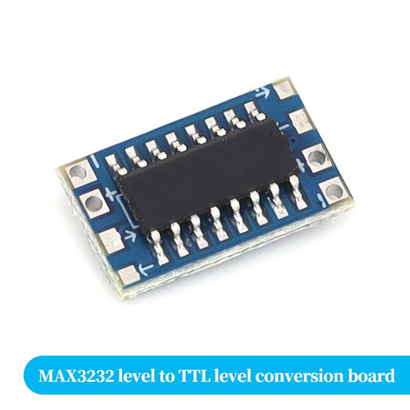 1pcs XD-26 MAX3232 RS232 To TTL Level Converter Mini Serial Module MCU Communication Debug PCB