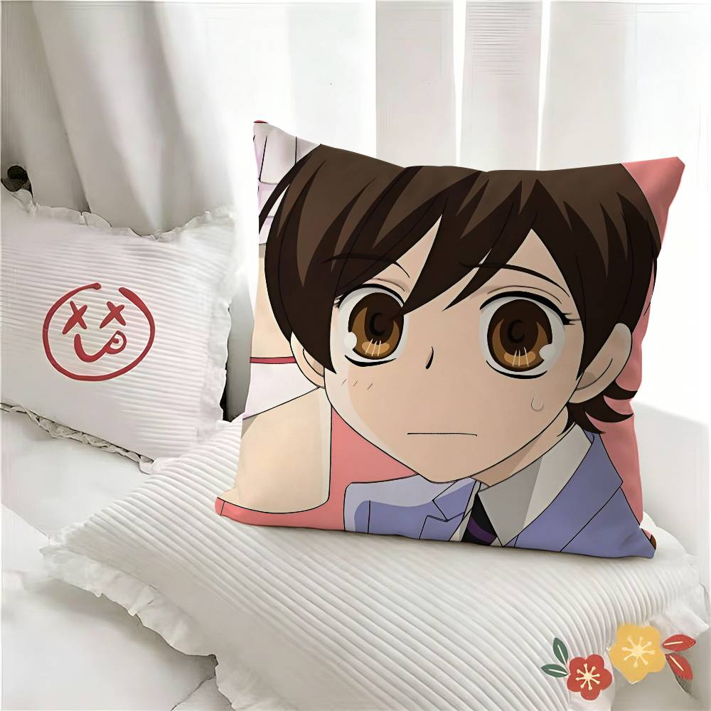 1pc Cartoon H-Haruhi F-Fujiokas Pillow Case Fashion Square Pillowcase Bedroom Sofa Room Ins Decoration Leisure