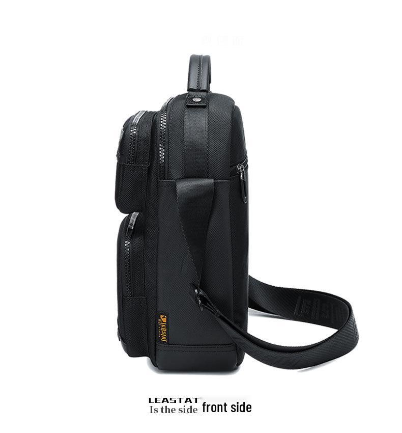 LEASTAT Men's Single Shoulder Fashionable Casual Oxford Cloth Multifunctional Crossbody Bag