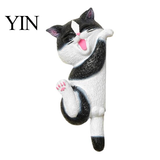 Cat Light Switch Cover 3D Sticker, Decorative Resin Wall Plate Cover, Cute Animal Removable Protection Sticker Stickers, Peel And Stick decorations