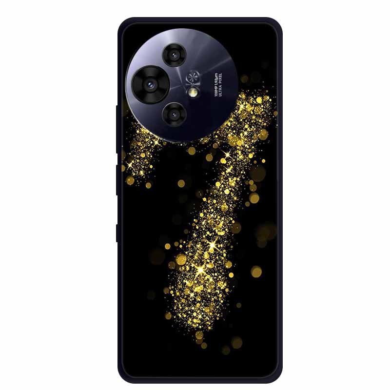 Pro pouzdro na telefon TCL 50 Pro NxtPaper Černé silikonové měkké TPU pouzdro Pro TCL 50 Pro NxtPaper 5G Zadní kryt Pouzdro 6.8" Coque Odolné proti nárazům